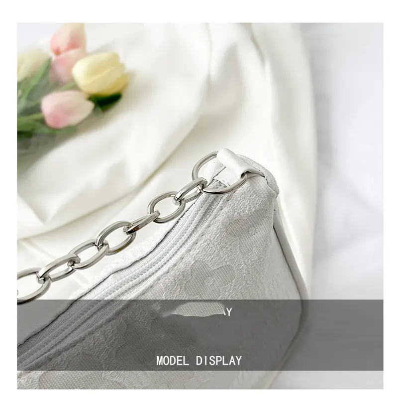 Fashion Felt Cloth Pattern Shoulder Bags For Women Small Handle Underarm Bag Clutch Luxury Solid Color Female Handbag With Purse