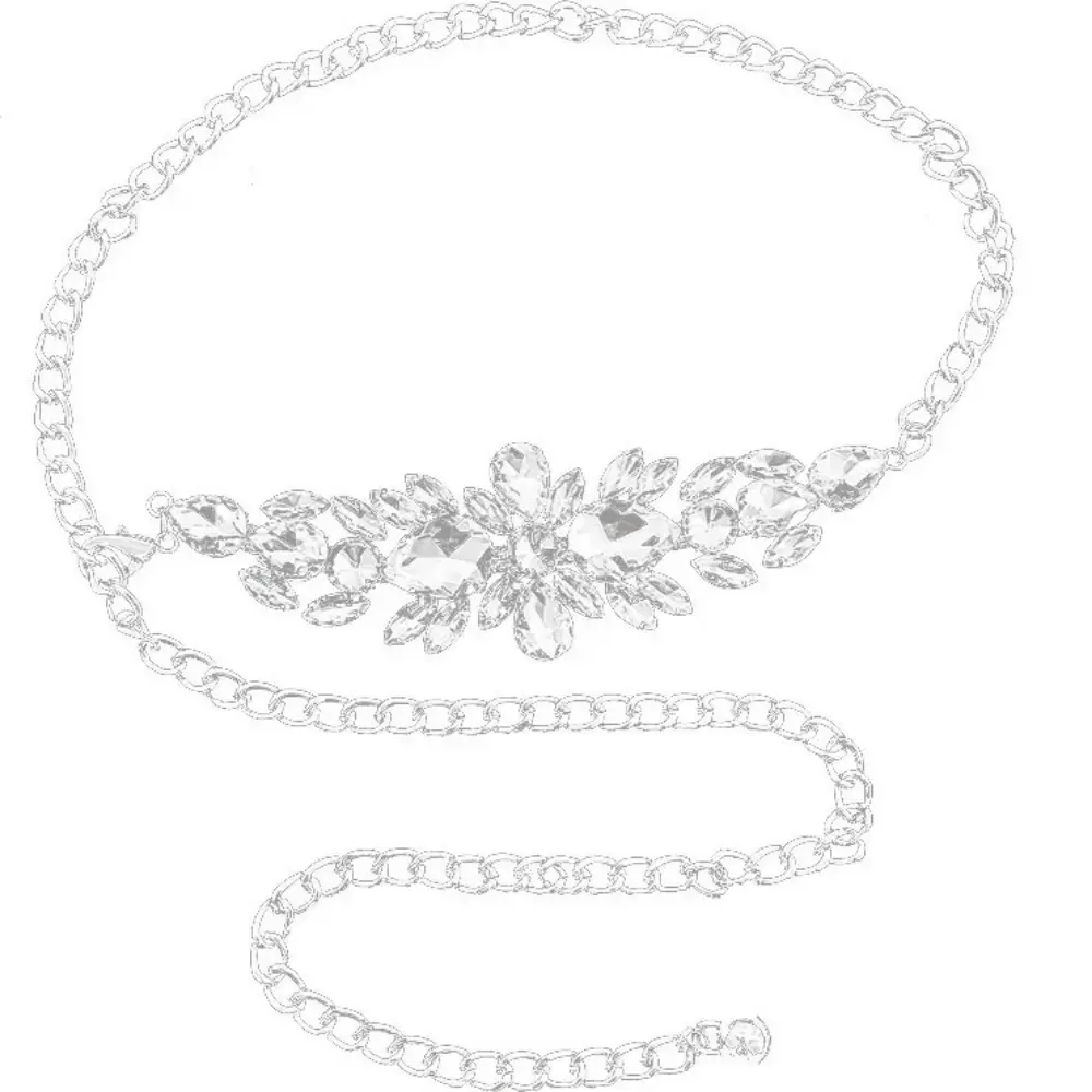 Women'S Belt Adjustable Fashion Belt Belt Accessory Rhinestone For Dress Accessory Women Special Occasion