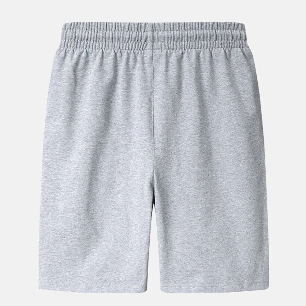 Men Summer Casual Shorts Breathable Beach Shorts Comfortable Fitness Basketball Sports Short Pants Male Loose Drawstring Shorts