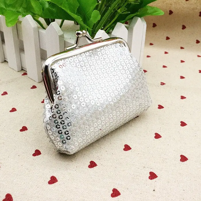 Sequin Coin Purses Reversible Sequins Mini Wallets Magic Flip Sequins Wallets Purses For Party Favors Gifts Cute Storage Wallets