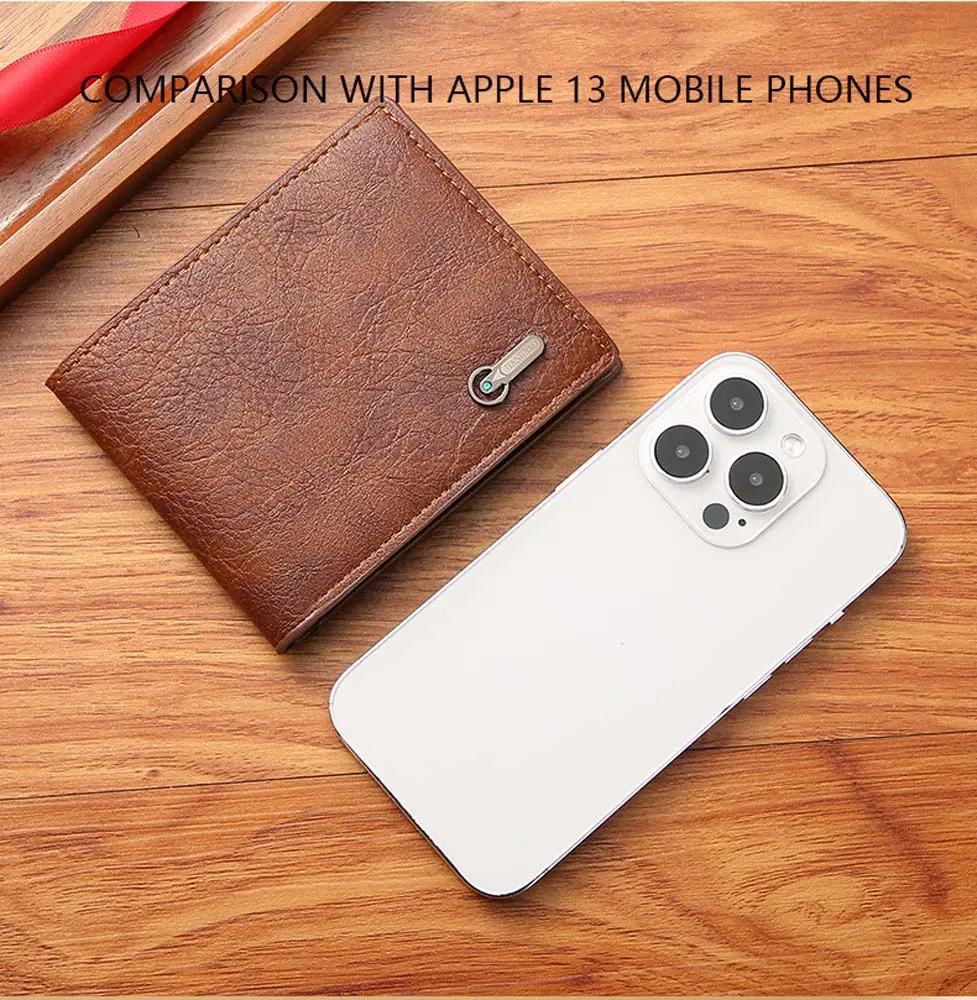 Men Purse Black Coin Wallet Male Business Id Cards Holder Pu Leather Multiple Slot Casual Large Capacity Dollar Coin Money Bags