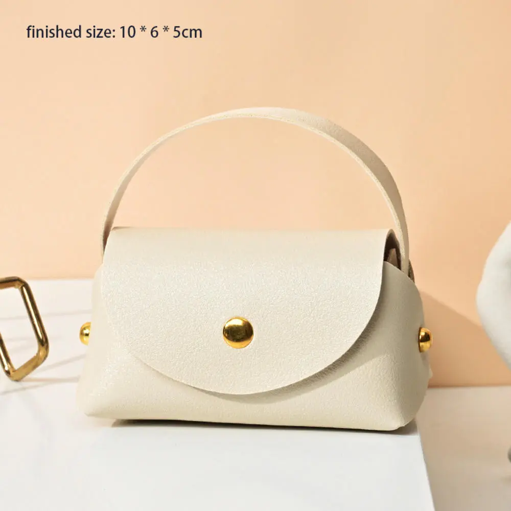 Portable Wedding Sugar Bag Leather Storage Bag Small Table Sugar Handbag Wedding Companion Handgift Women Shopping Bag