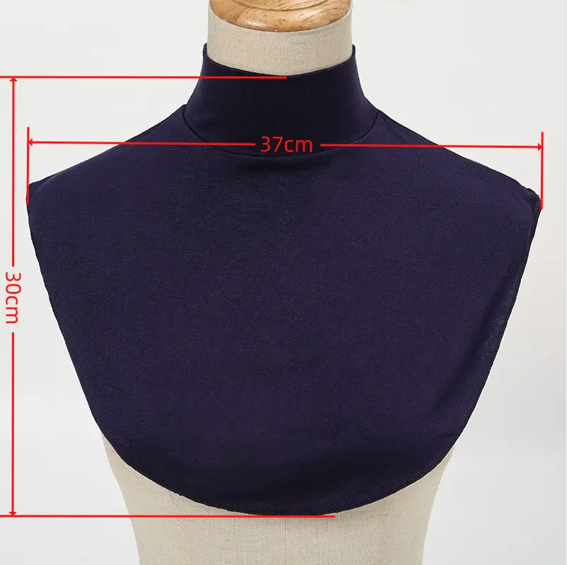 New Brand Fake Collar Women Modal Half Collar False Turtleneck High Neck Cover Detachable Neck Collar