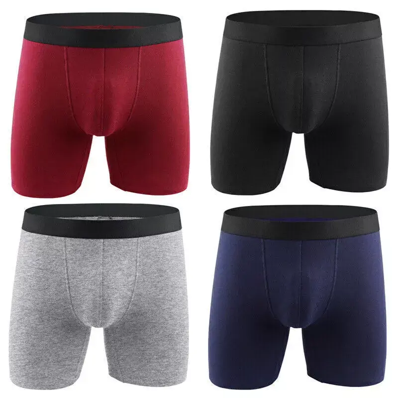 High-Quality Open Fly Men'S Underwear Classic Soft Underwear Briefs Breathable Cotton Men'S Boxers Supportive Underwear