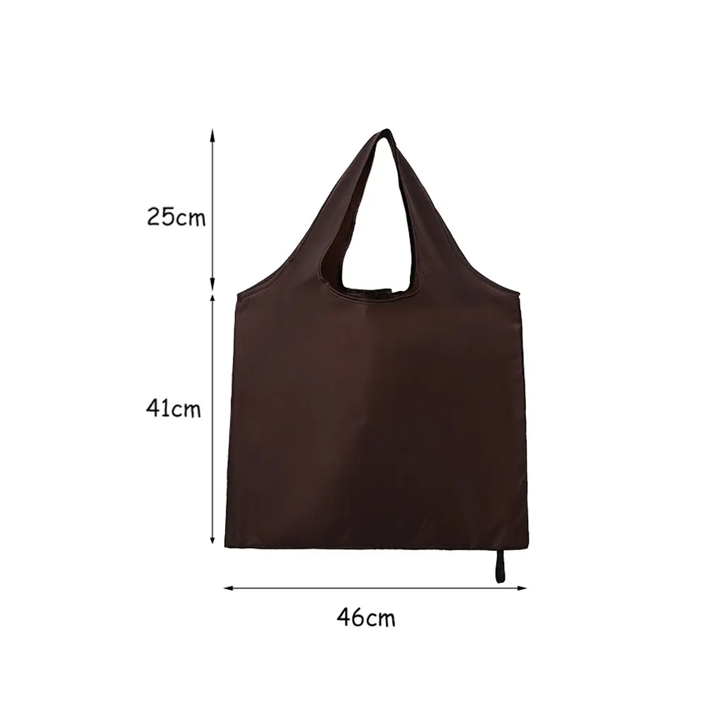Foldable Shopping Bag Reusable Travel Grocery Bag Eco-Friendly One Shoulder Handbag For Travel Tote Bag