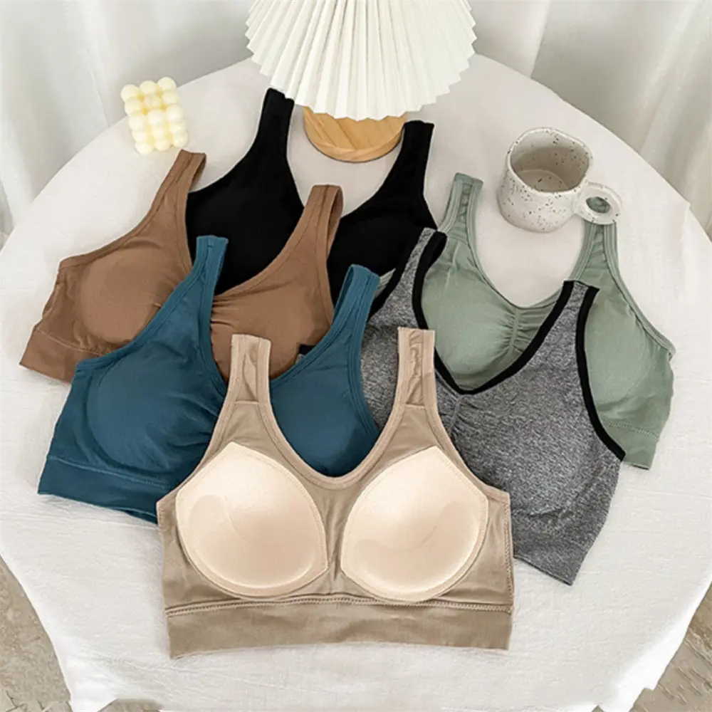 Women Sport Bras Beautiful Back Soft Breathable Underwear Shockproof High Strength Female Yoga Vest Top Running Gym Bra