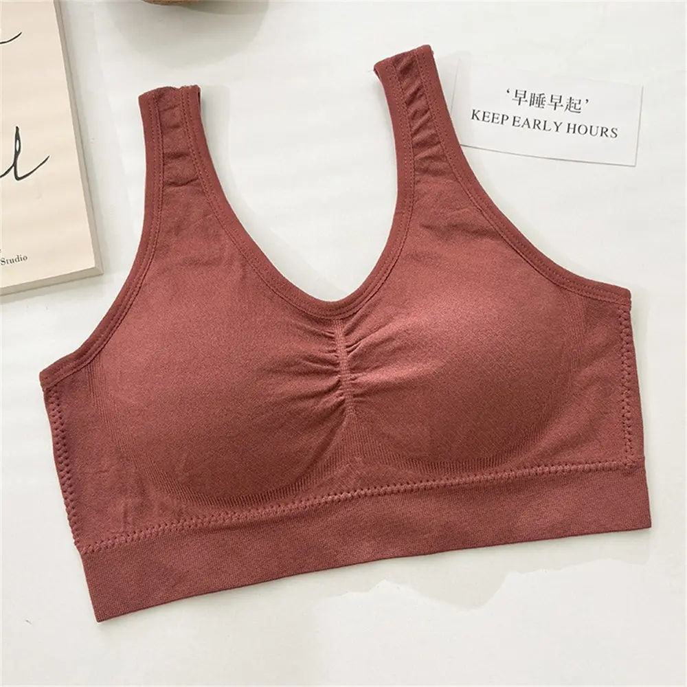 Women Sport Bras Beautiful Back Soft Breathable Underwear Shockproof High Strength Female Yoga Vest Top Running Gym Bra