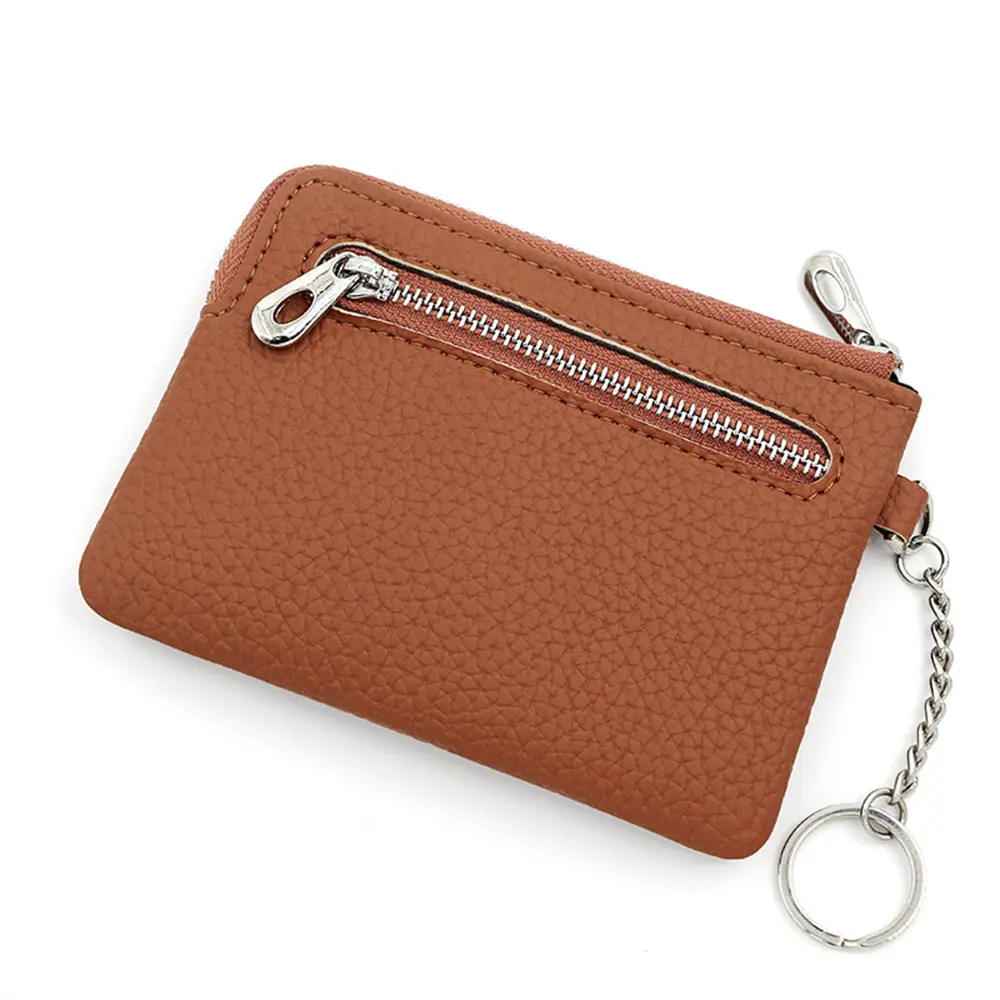 Card Case Classic Coin Purse Fashion Wallet Zipper Key Case For Gift Item Everyday Carry Organizational Tool