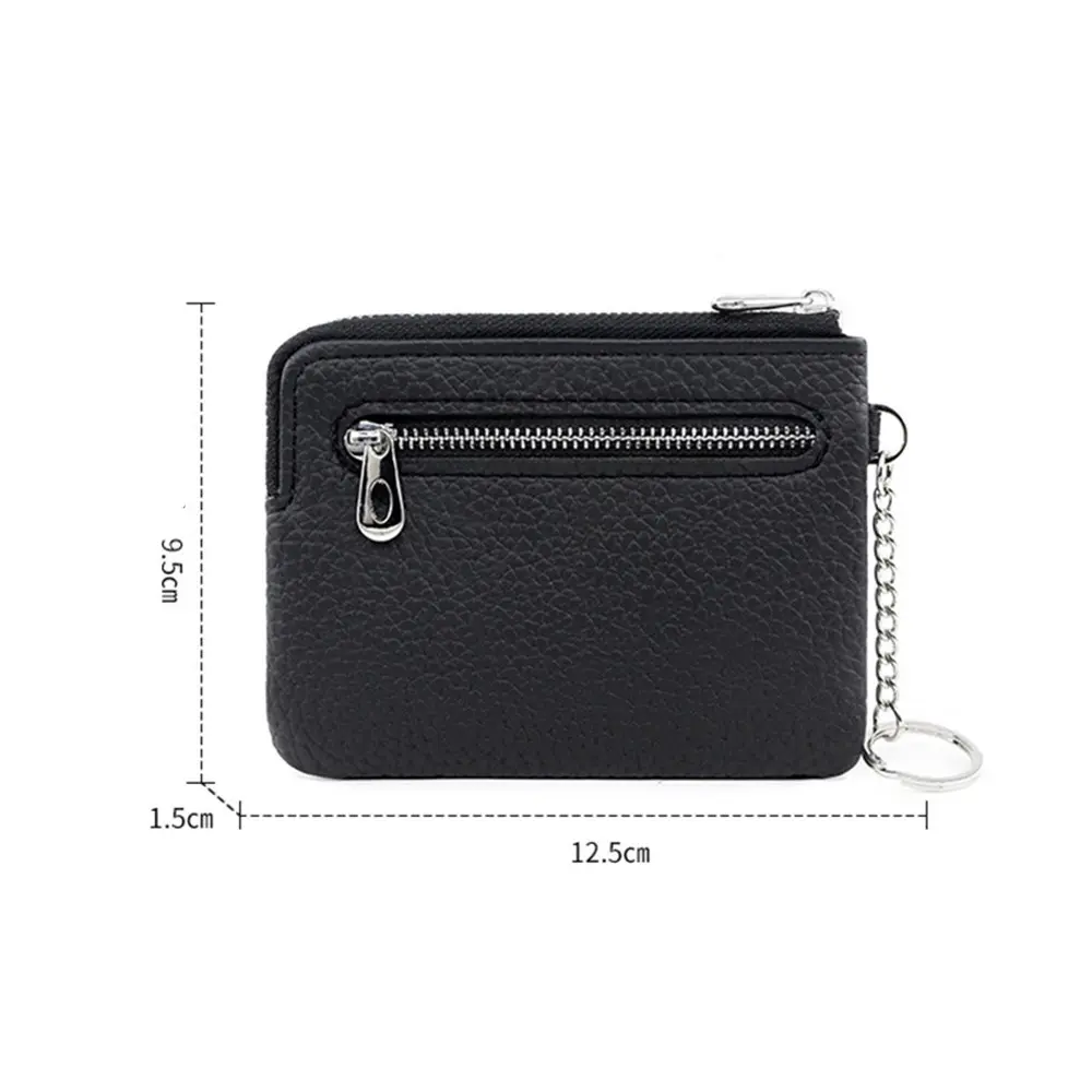 Card Case Classic Coin Purse Fashion Wallet Zipper Key Case For Gift Item Everyday Carry Organizational Tool