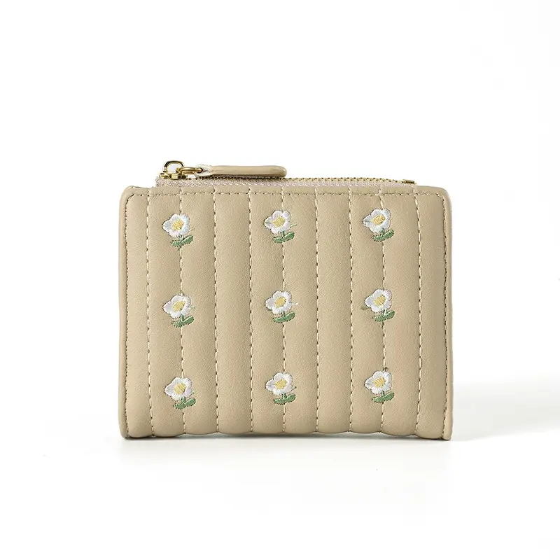 Wallet Stylish Card Holder Purse Pu Leather Pocket Wallet For Work Casual Outings Travel