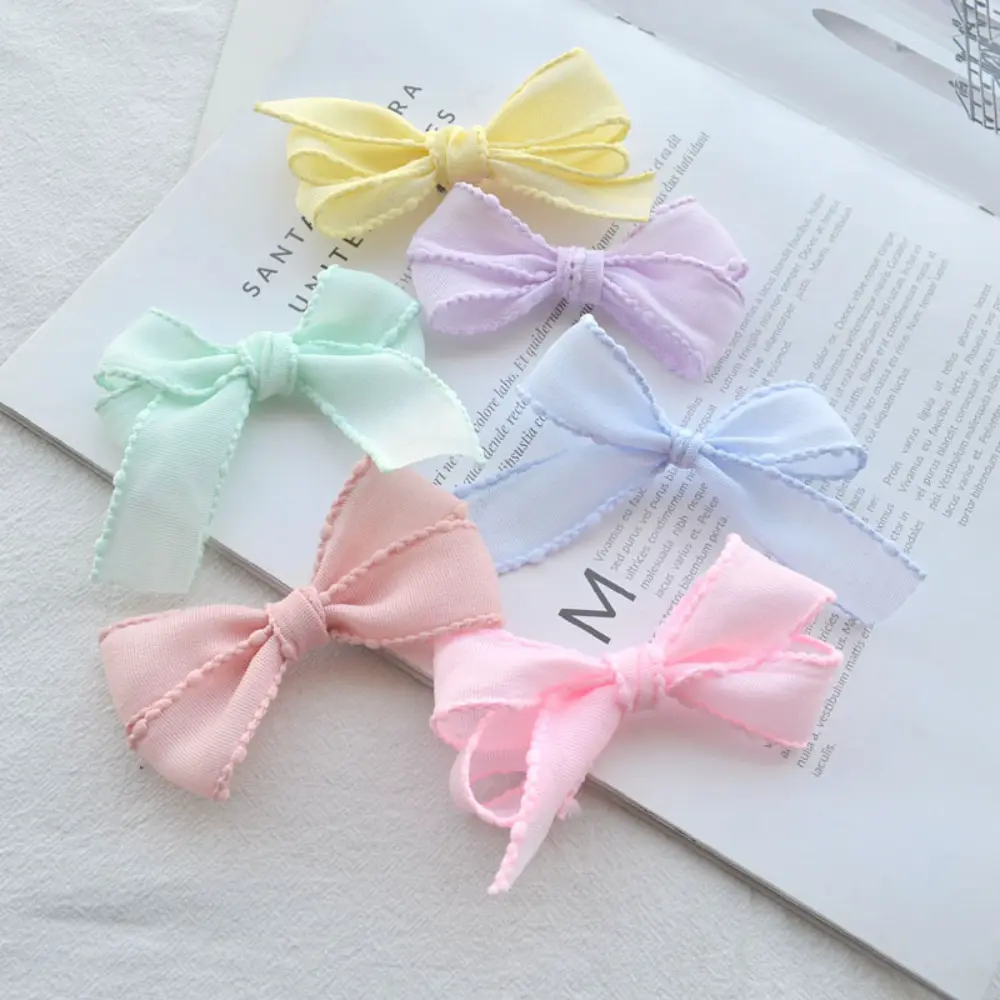 25MM New Drum Edge Spring Color Ribbon Handmade DIY Jewelry Accessories Homemade Bow Hair Clip Hair Rope Material