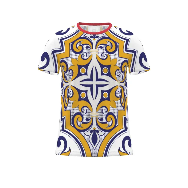 Mens T-shirt Clothing 3D Print Unique Geometry Round Neck T Shirts Colorful Flowers Butterflies Casual Fashion Comfortable Tees
