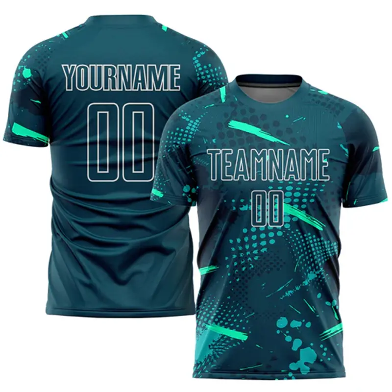 3D Print Custom Name Football T-shirt Men Clothing Personality Custom Team Name Logo Short Sleeve T Shirts Summer New Tee Top