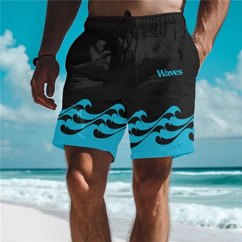 Seaside Surfing Men Beach Short Clothing Comfortable Beach Board Shorts Outdoor Casual Summer Daily Classic Fashion Pants