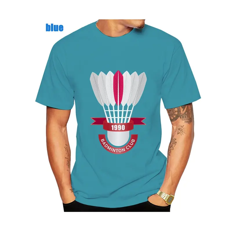Casual Badminton Sports T Shirt Men's Cartoon Cool Graphic Short Sleeve T Shirts 3d Print Daily Casual Fashion Activity Tee Tops