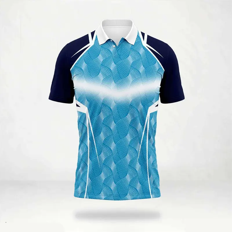 Graphic Print Design Team Polo Shirt For Men Sport Badminton Loose Breathable Lapel Golf Polos Summer Casual Quick Dry Tee