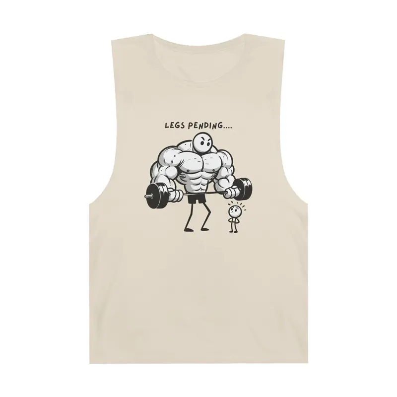 Funny Fitness Graphic Men Tank Top Simple Solid Summer Fashion Causal Sleeveless O-neck Loose Breathable Gym Train Tee Vest