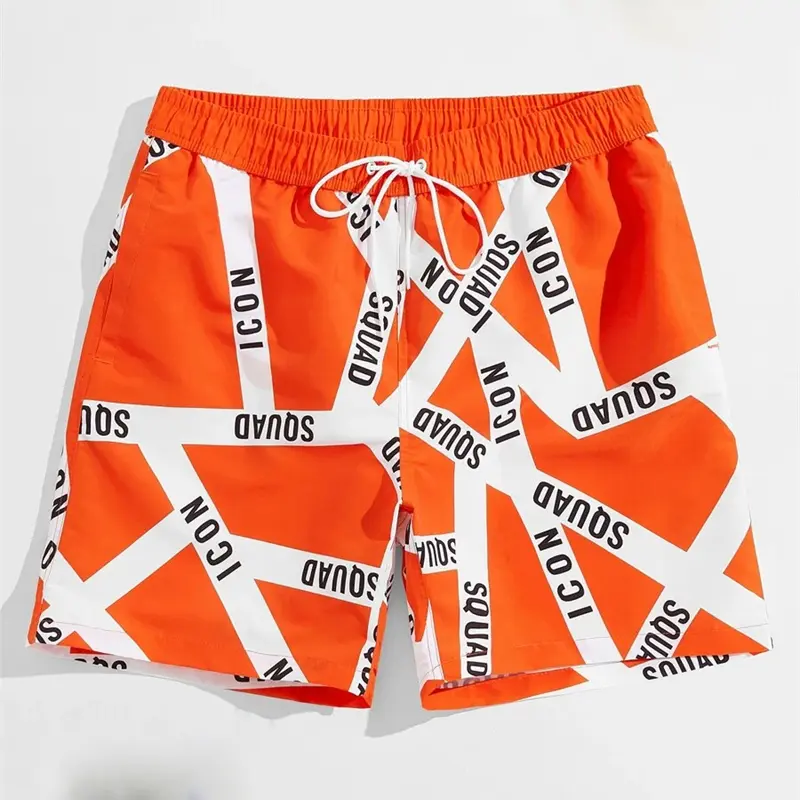 Cool Gradient Stars Beach Short For Men Harajuku Streetwear Quick Dry Board Shorts Travel Casual Outdoor Sports Pants Summer