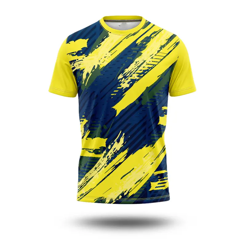 Summer Football Sport T-shirt Men Clothing Street 3D Print Stripe Fashion Jersey Tee 2025 Novelty Fashion Men's Loose T Shirts