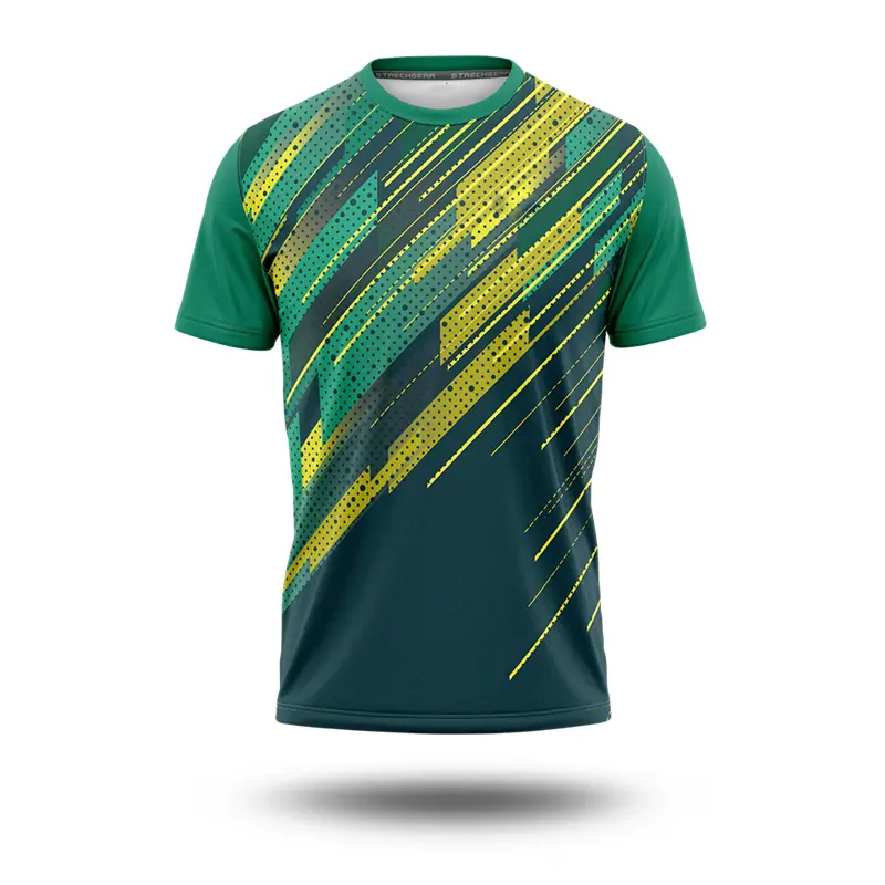 Summer Football Sport T-shirt Men Clothing Street 3D Print Stripe Fashion Jersey Tee 2025 Novelty Fashion Men's Loose T Shirts