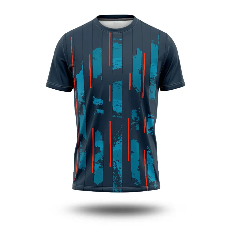 Summer Football Sport T-shirt Men Clothing Street 3D Print Stripe Fashion Jersey Tee 2025 Novelty Fashion Men's Loose T Shirts