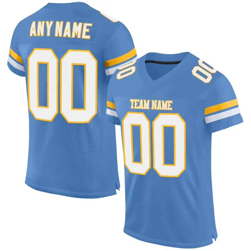 Blue Themed Rugby Uniform Custom Name Number 2025 Fashion Trend V-neck Tee Outdoor Sports Men Kids Clothing Street Popular Top
