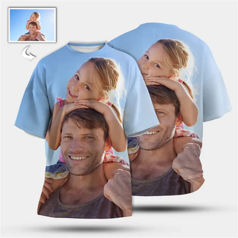 DIY Custom Picture T-shirt For Men Personality O Neck Short Sleeve Jersey T Shirts Customized Clothes Sport Breathable Tee Top