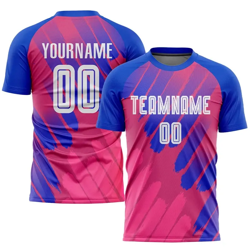 Football Team Uniform T-shirt Men Clothing Personality Customize Name Sport T Shirts Colors Print Graffiti Summer Diy Number Tee