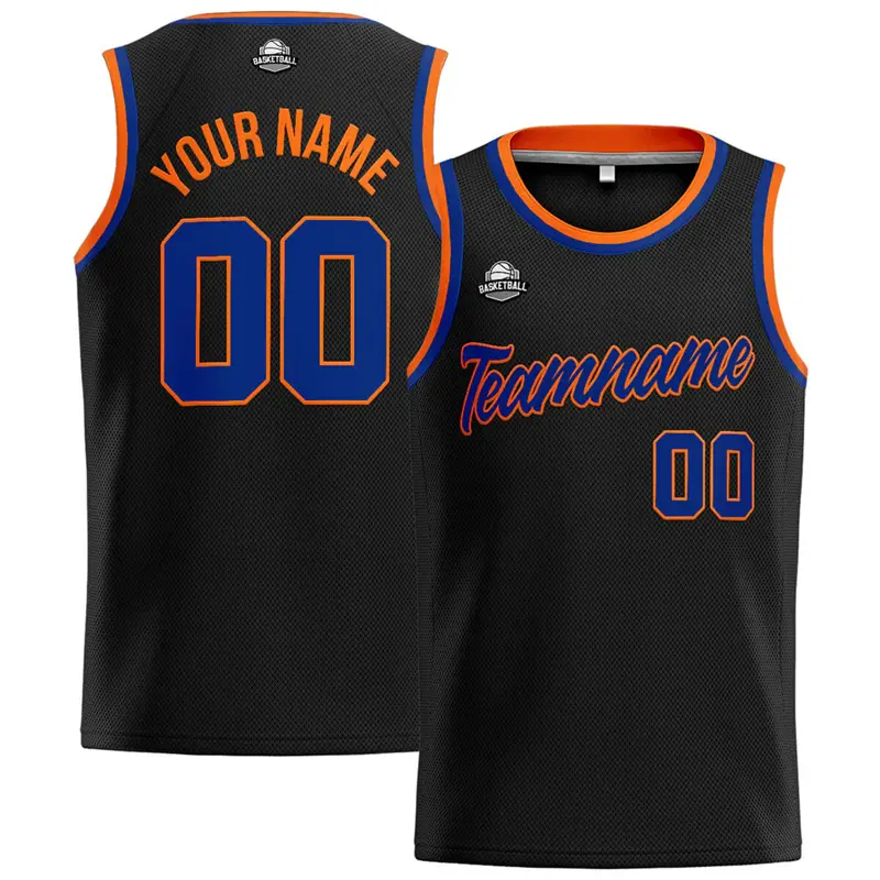 Black Basketball Vest Men And Children Custom Personality Name Number Sport Tank Top Summer Cool Street Casual Fashion T-shirt