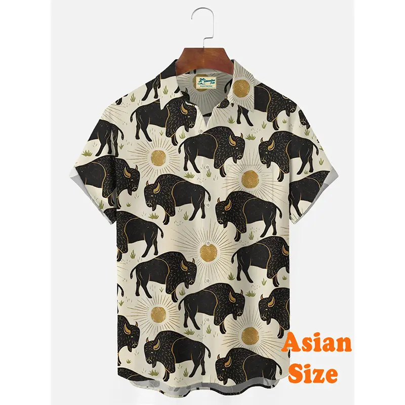 Funny Flamingo Streetwear Men's Hawaiian Shirts Pink Pig Humour Hip Hop Harajuku Trend Summer Outdoor Vintage Women Blouse Y2k