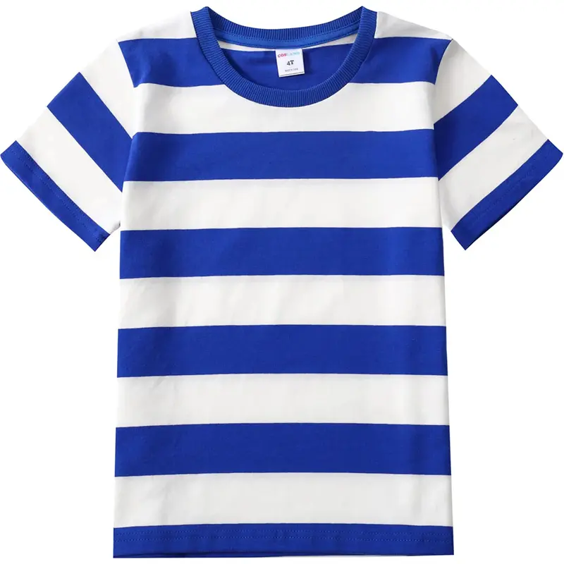 Contrasting Colors with Stripes Design Tee Shirts O-neck Short Sleeve Leisure Women's 2024 Summer New Clothing Classic Tee Tops