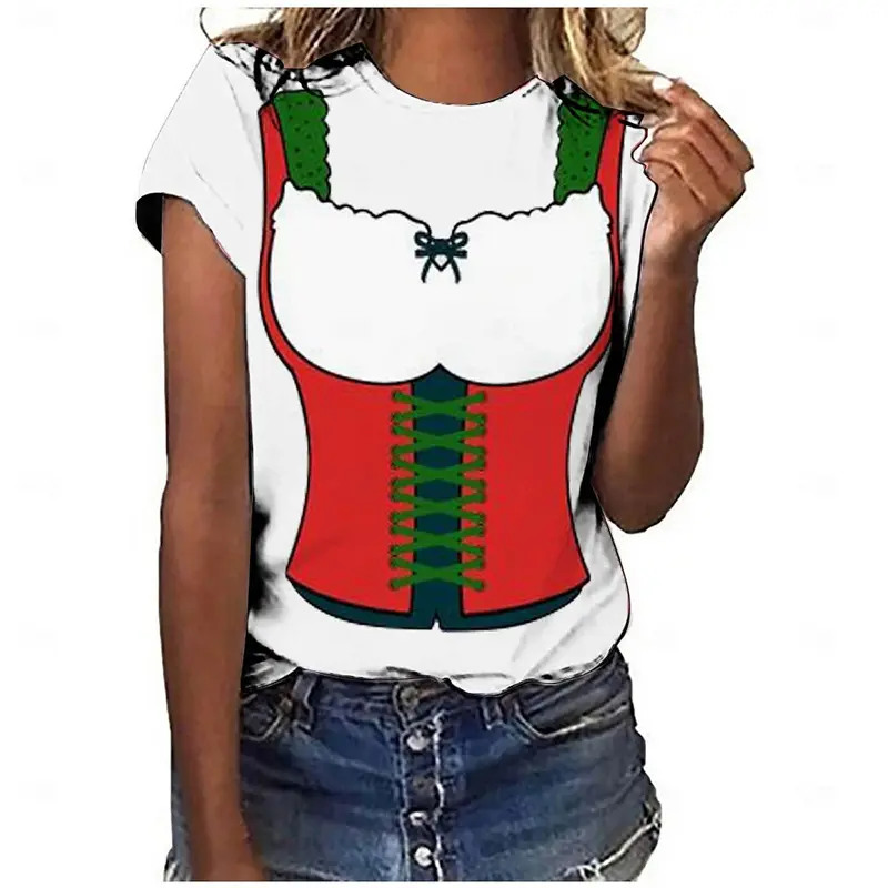 Oktoberfest Beer T-shirt Men Women 3D Printing Graphic Short Sleeve O-neck T Shirt Party Casual Fashion Funny Tee Top Summer