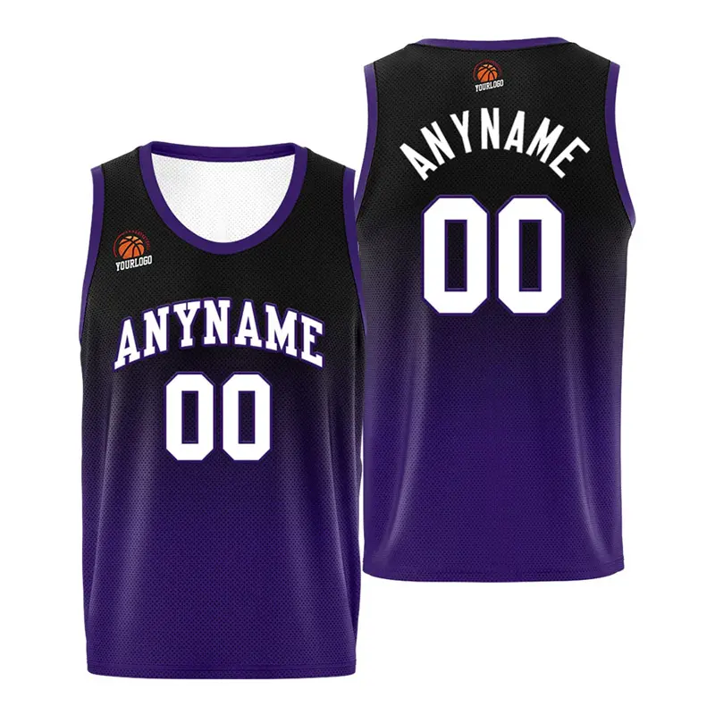 Summer Fashion Casual Custom Name Men Basketball Vest Street Personality Gradient 3D Print Fashion Hip Hop Sport Tank Top