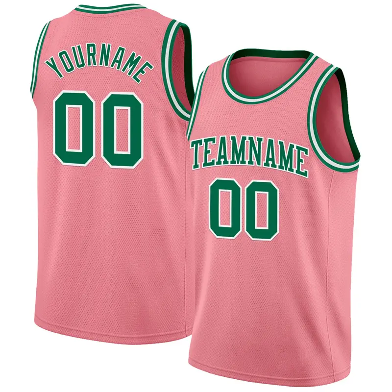 Light Pink Customized Vest For Men Women Sport Casual Add Your Name Number Loose O-neck Tank Top Summer Breathable Sports Tee