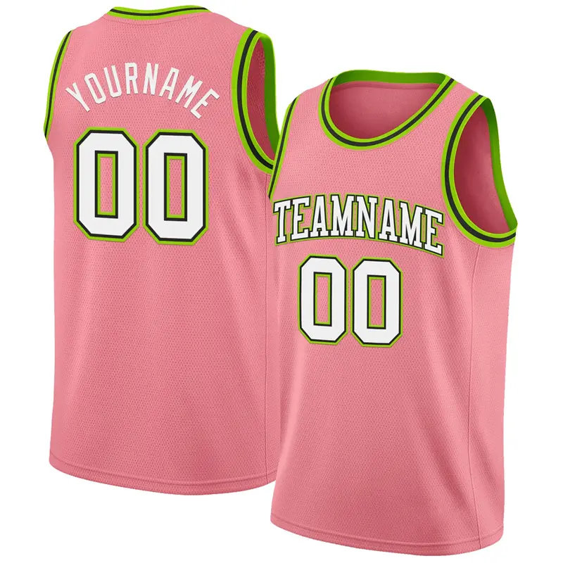 Light Pink Customized Vest For Men Women Sport Casual Add Your Name Number Loose O-neck Tank Top Summer Breathable Sports Tee