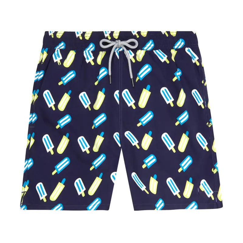 Classic Print Graphic Beach Board Shorts For Men Hawaii Funny Flamingo Coconut Tree Swim Trunks 2025 Summer Pop Sports Short