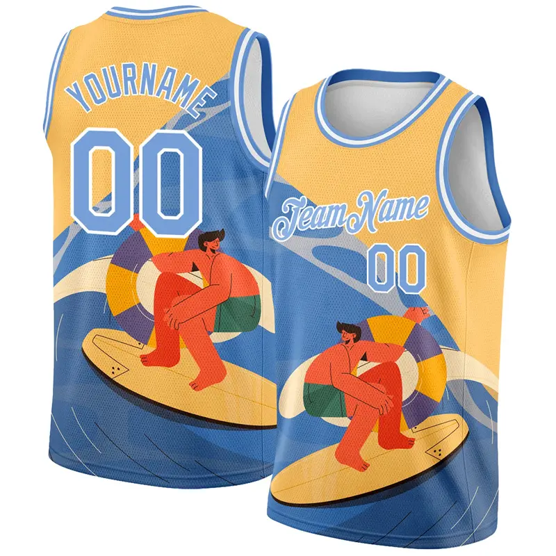 Sea Surfing Cute 3D Print Vest For Men Personality Custom Number Name Hawaiian Vacation Style Sleeveless Tee Summer Trend Novel