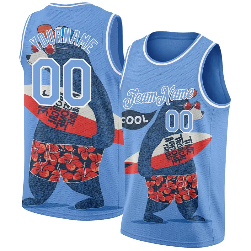 Sea Surfing Cute 3D Print Vest For Men Personality Custom Number Name Hawaiian Vacation Style Sleeveless Tee Summer Trend Novel