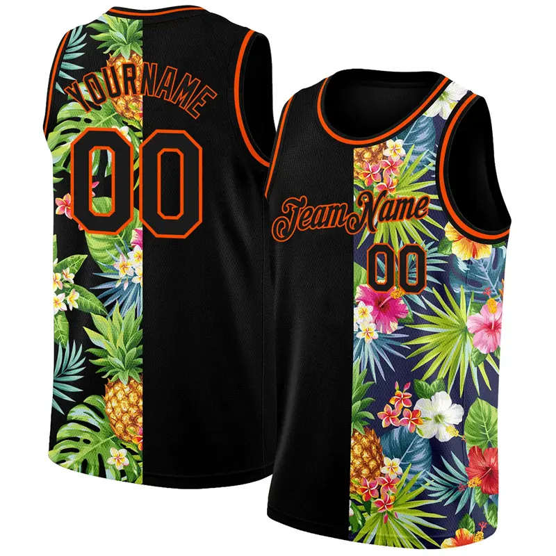 3D Print Patchwork Graphic Retro Plants Tank Top For Men Personality Custom Name Number Sport O-neck Vest Summer Fashion Beach