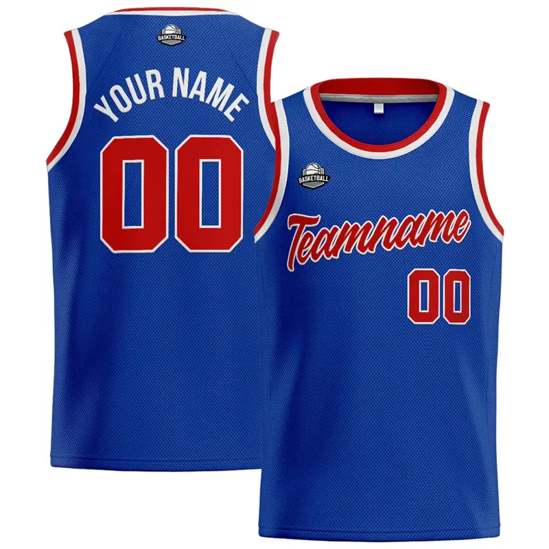 Blue Custom Basketball Vest For Men Children Personality Street Outdoor Sport Breathable Sleeveless T-shirt Customized Tank Top