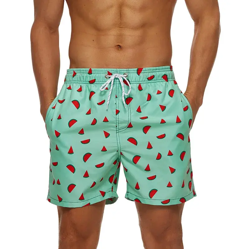 Banana Pineapple Funny Fruit Design Men Beach Short Loose Quick Dry Sport Leisure Board Shorts Summer Daily Child Short Pant