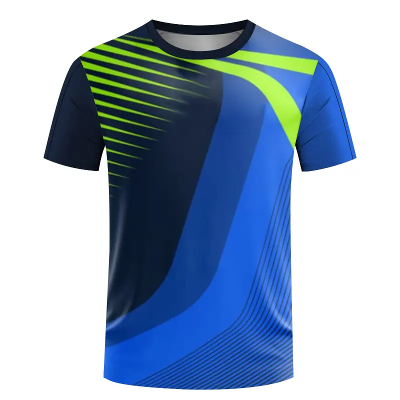 Summer Outdoor Sport Breathable Men's T-shirt Stripe Graffiti 3D Print Run Fitness Short Sleeve T Shirts Summer Gym Loose Top