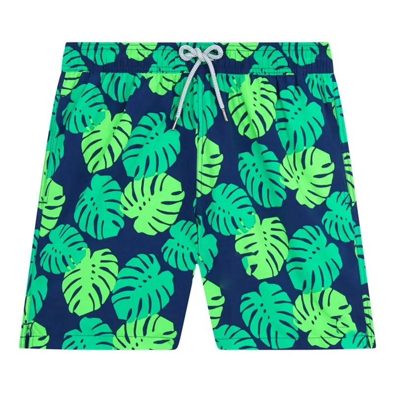 Vacation Style Surfing Beach Shorts Men Drawstring Swim Trunks Summer Fashion Casual Cute Cartoon Print Graphic Board Short 2025