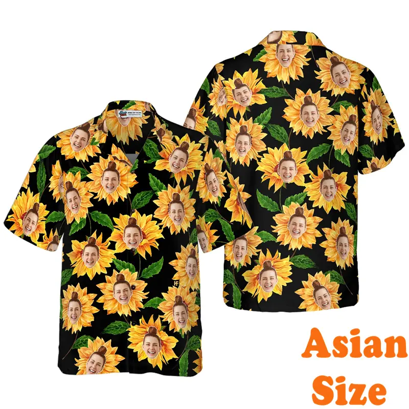 Tropical Plants Pattern Custom Shirt Men's Clothing Summer Street Hip Hop Fun Shirts Personality DIY 3d Print Picture Blouse