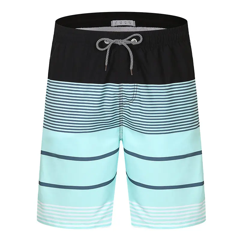 Skull Flower 3d Printed Shorts For Men Street Clothing Short Pants Striped Gradient Color Fashion Summer Loose Short Trousers
