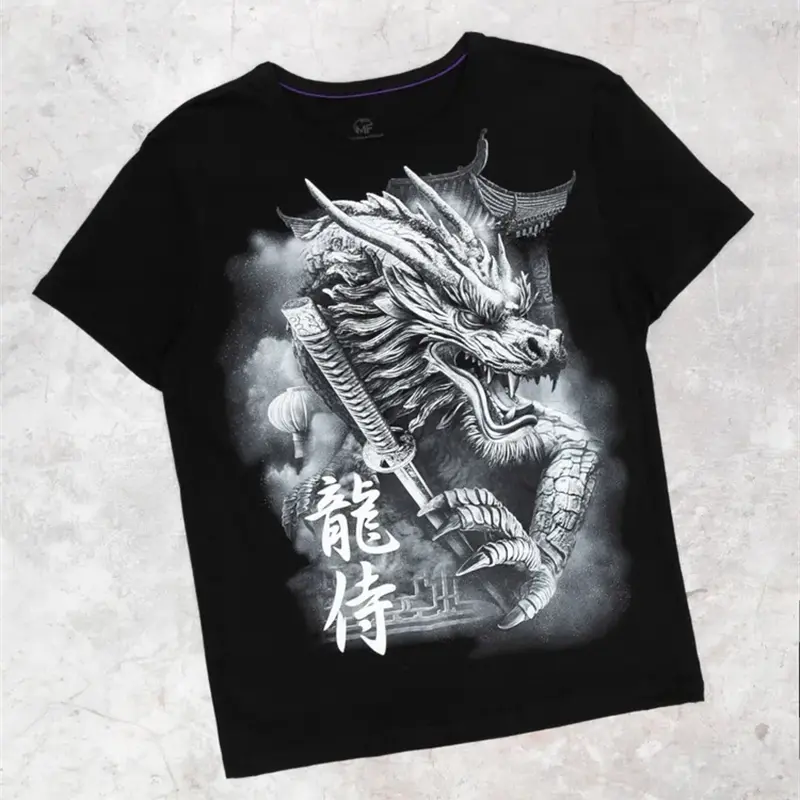 Russia Fashion Novel T-shirt For Men Funny 3D Print Beer Dinosaur Graphic Hip Hop Street T Shirts Summer Casual Harajuku Y2k