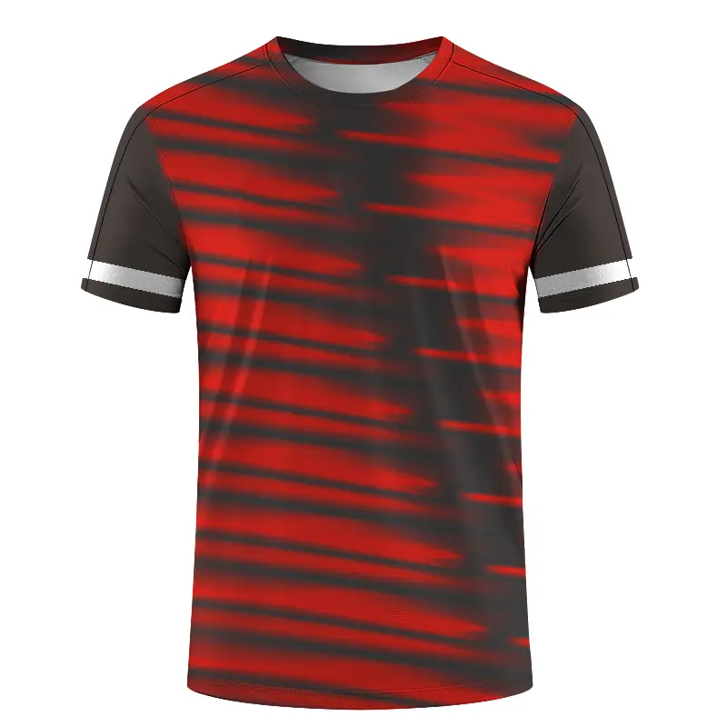 Running Sports T-shirt Summer Clothes For Men 3D Printing Shape T Shirts Round Neck Short Sleeves Daily Casual Loose Tee Shirts