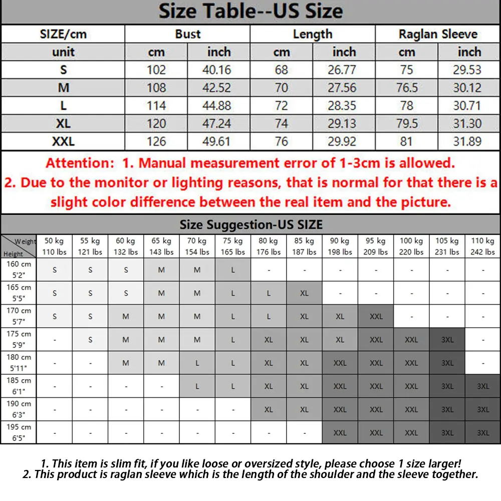 Men's Long-sleeved T-shirts Casual Contrast Color Blouse Spring Autumn Bottoming Shirts for Men Raglan Sleeve Fshion Tops