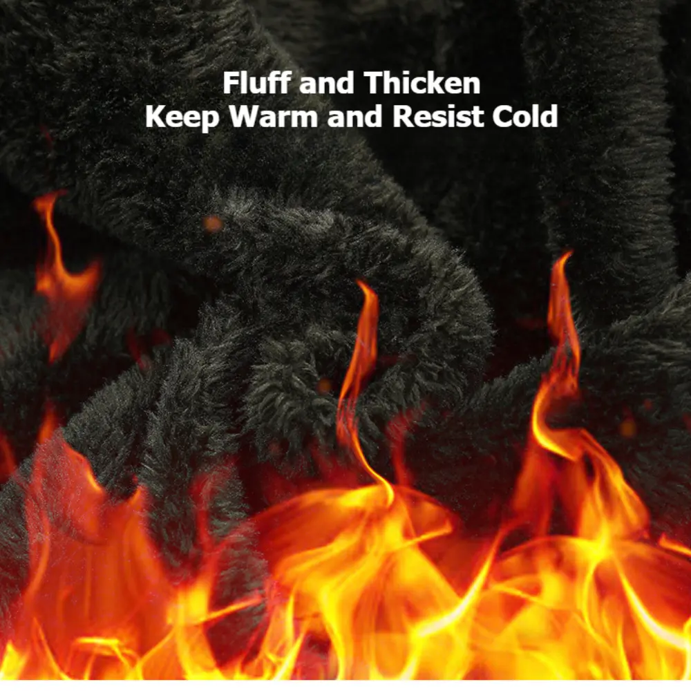 Men's Down Pants Winter Thicken Fleece Straight Leg Puffer Cargo Pants Warm Windproof Outdoor Warm Climbing Ski Trousers