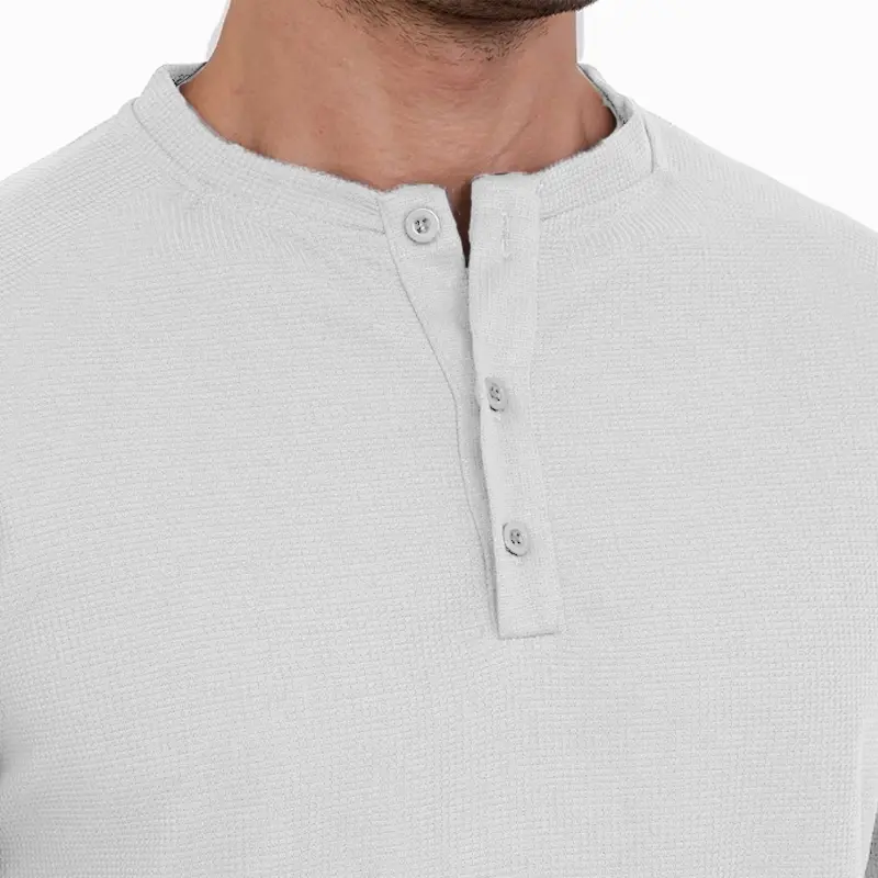 Men's Waffle Casual Oversized T Shirts Summer Knit Short Sleeve Shirts Basic Solid Color Lightweight Tees Breathable Streetwear